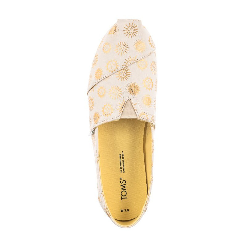 Toms Alpargata Natural Foil Sunny Days Print 10017811 (TS25-a) kingad