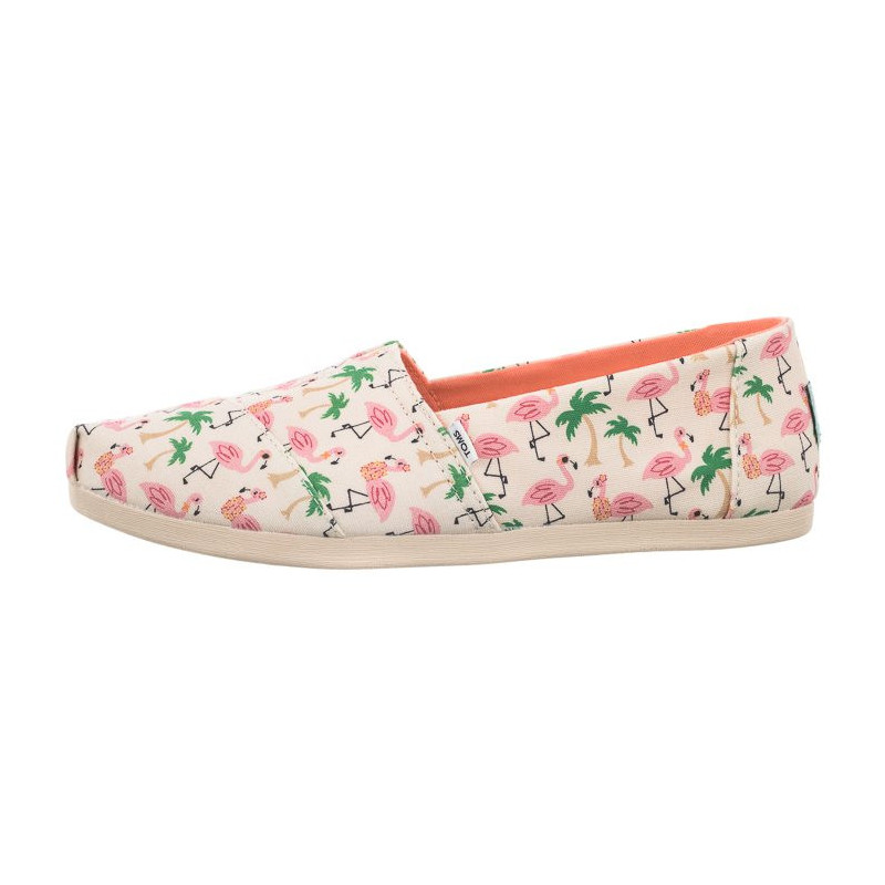 Toms Alpargata Natural Hawaiian Flamingos Print 10017798 (TS27-a) sneakers