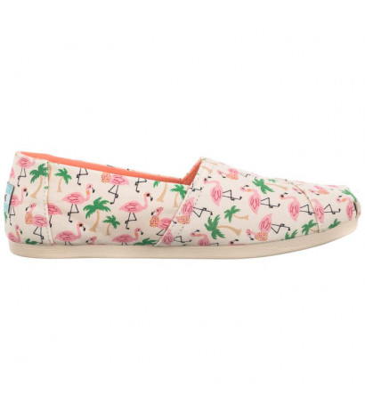 Toms Alpargata Natural Hawaiian Flamingos Print 10017798 (TS27-a) kingad