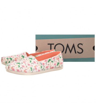 Toms Alpargata Natural Hawaiian Flamingos Print 10017798 (TS27-a) kingad