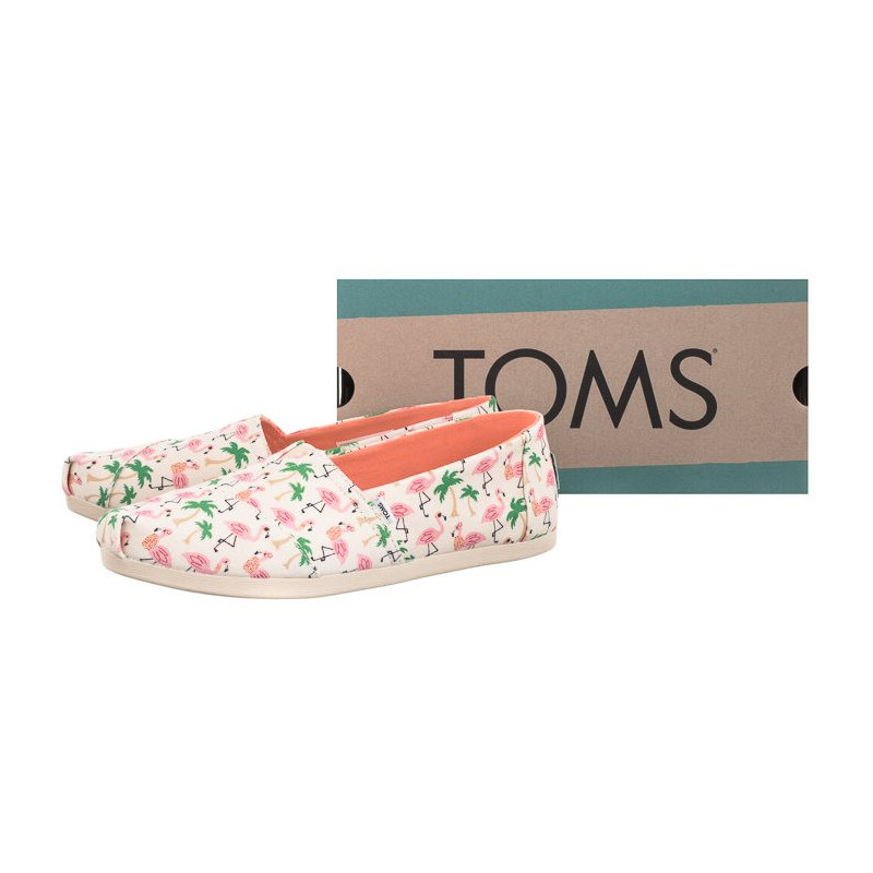 Toms Alpargata Natural Hawaiian Flamingos Print 10017798 (TS27-a) kingad