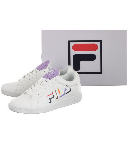 Fila Crosscourt 2 NT Logo Low Wmn White-Purple Rose FFW0021.13065 (FI83-a) spordijalatsid