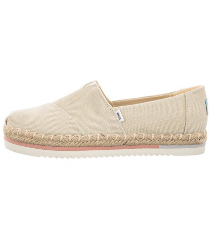 Toms Alpargata Platform Rope Natural Heavy Twill 10017830 (TS26-a) sportiniai bateliai