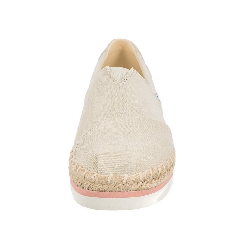 Toms Alpargata Platform Rope Natural Heavy Twill 10017830 (TS26-a) sportiniai bateliai