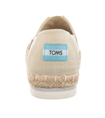 Toms Alpargata Platform Rope Natural Heavy Twill 10017830 (TS26-a) sportiniai bateliai