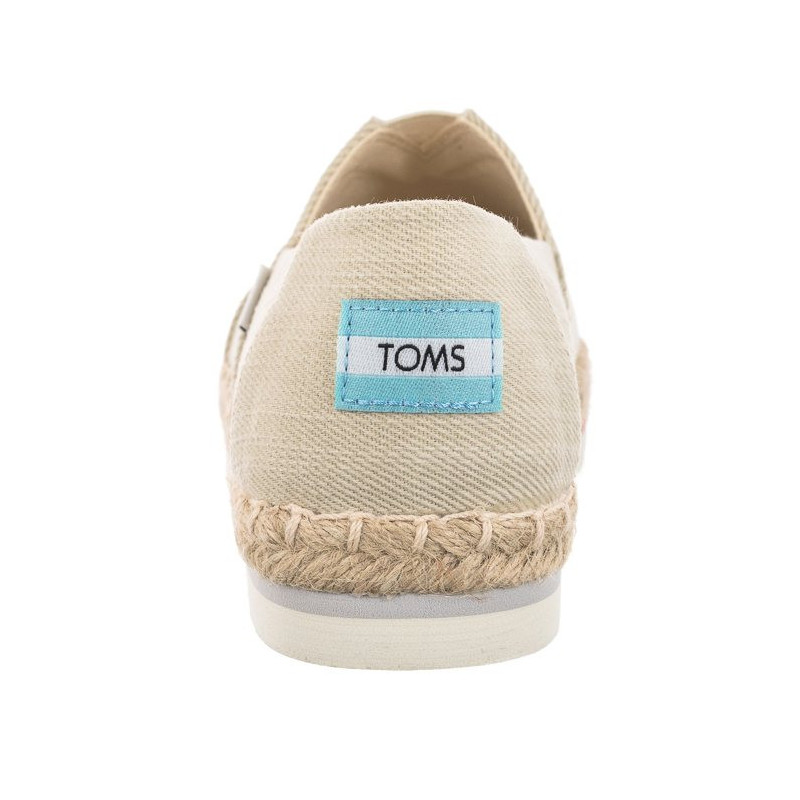 Toms Alpargata Platform Rope Natural Heavy Twill 10017830 (TS26-a) sportiniai bateliai