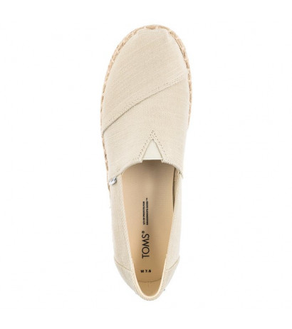 Toms Alpargata Platform Rope Natural Heavy Twill 10017830 (TS26-a) sportiniai bateliai