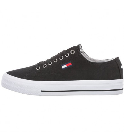 Tommy Hilfiger Long Lace Up Vulc EM0EM00659-BDS Black (TH208-a) apavi