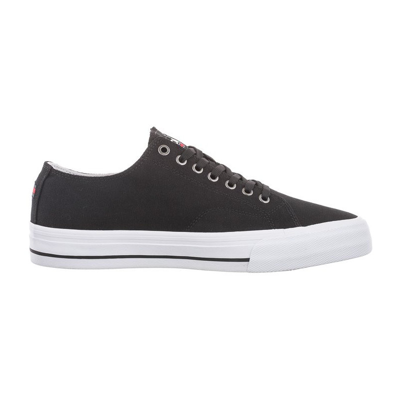 Tommy Hilfiger Long Lace Up Vulc EM0EM00659-BDS Black (TH208-a) apavi