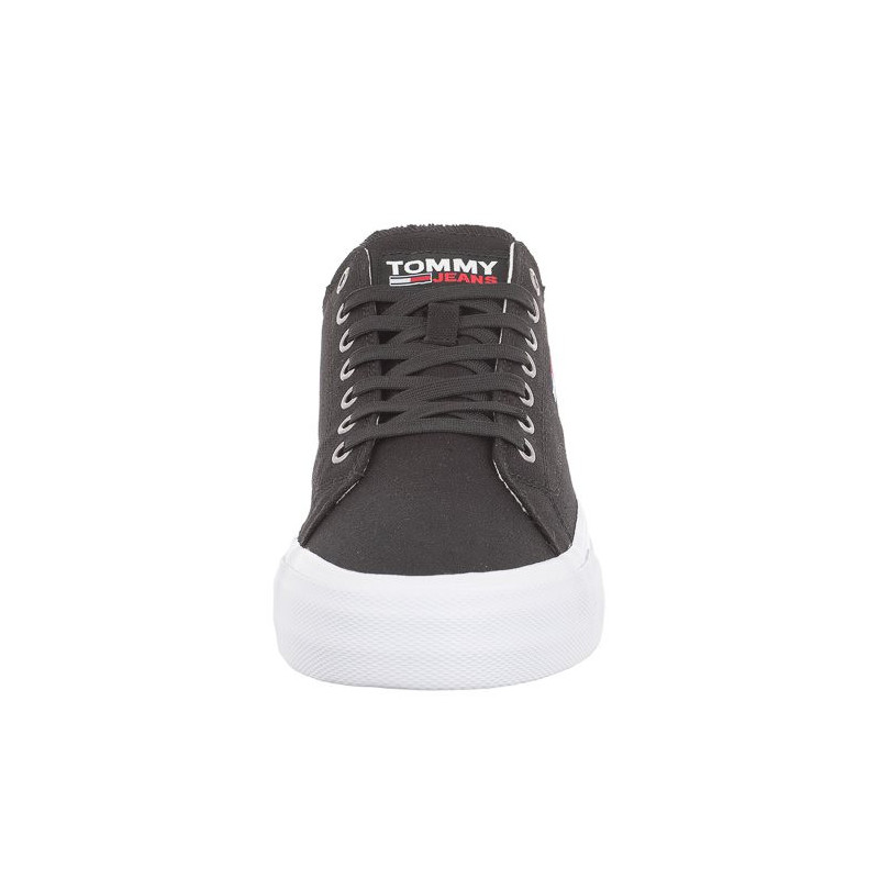 Tommy Hilfiger Long Lace Up Vulc EM0EM00659-BDS Black (TH208-a) apavi