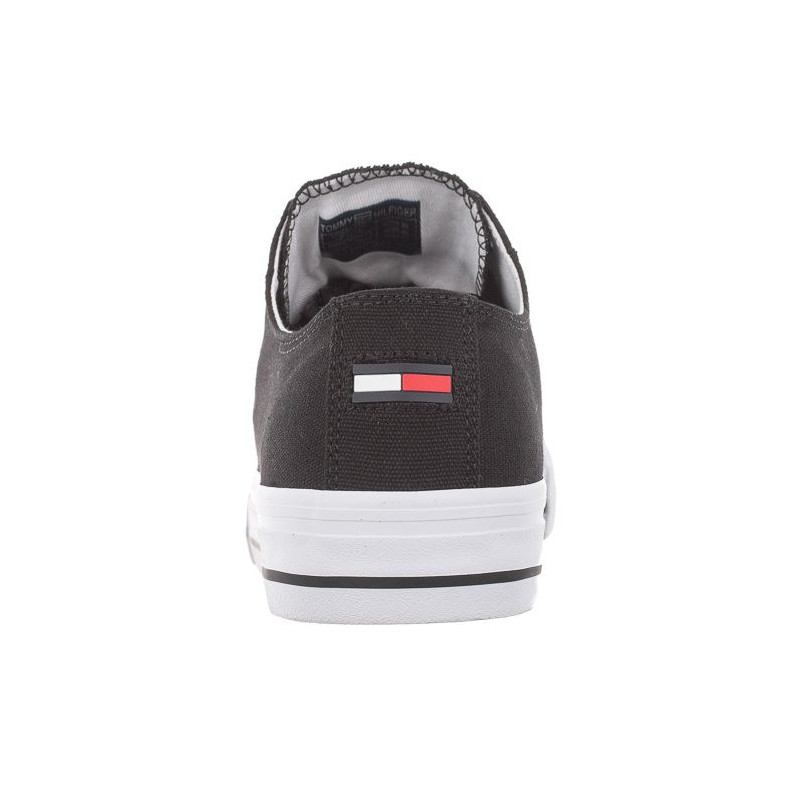 Tommy Hilfiger Long Lace Up Vulc EM0EM00659-BDS Black (TH208-a) apavi