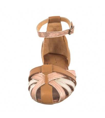 Maciejka Brązowe/Złote 01924-32/00-8 (MA600-g) sandals