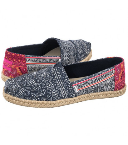 Toms Alpargata Rope Indigo Floral Hmong Print 10016263 (TS28-a) kingad