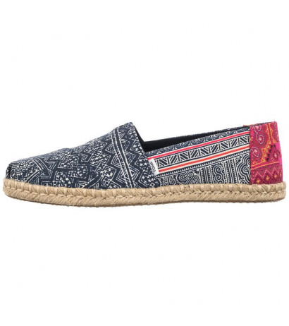 Toms Alpargata Rope Indigo Floral Hmong Print 10016263 (TS28-a) kurpes