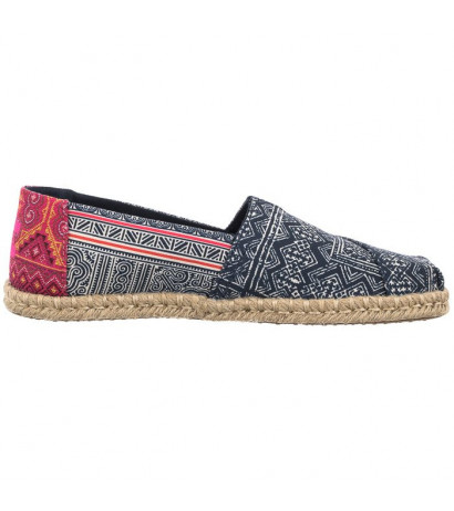 Toms Alpargata Rope Indigo Floral Hmong Print 10016263 (TS28-a) kurpes