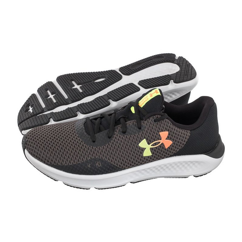 Under Armour Charged Pursuit 3 Gry/Blk 3024878-100 (UN12-a) jooksujalatsid