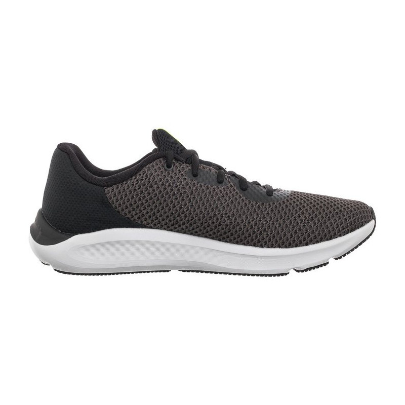 Under Armour Charged Pursuit 3 Gry/Blk 3024878-100 (UN12-a) running Shoes