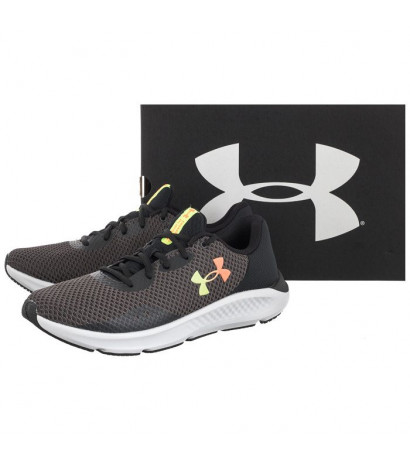 Under Armour Charged Pursuit 3 Gry/Blk 3024878-100 (UN12-a) jooksujalatsid