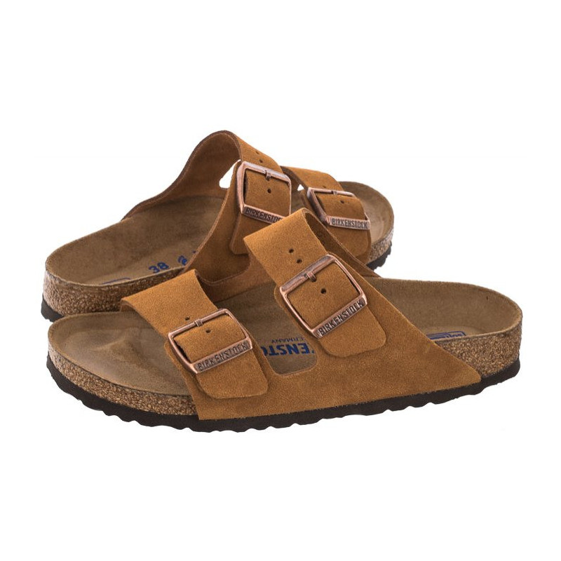 Birkenstock Arizona BS Soft Footbed Mink 1009527 (BK180-b) Moteriški batai/šlepetės