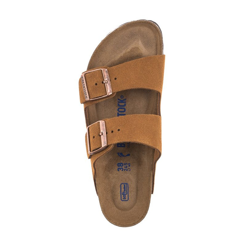 Birkenstock Arizona BS Soft Footbed Mink 1009527 (BK180-b) Moteriški batai/šlepetės