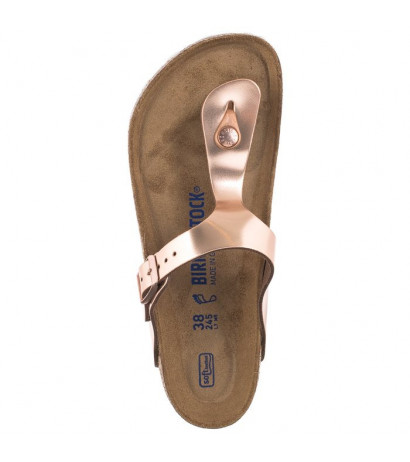 Birkenstock Gizeh BS Metallic Copper 1005048 (BK189-a) šlepetės