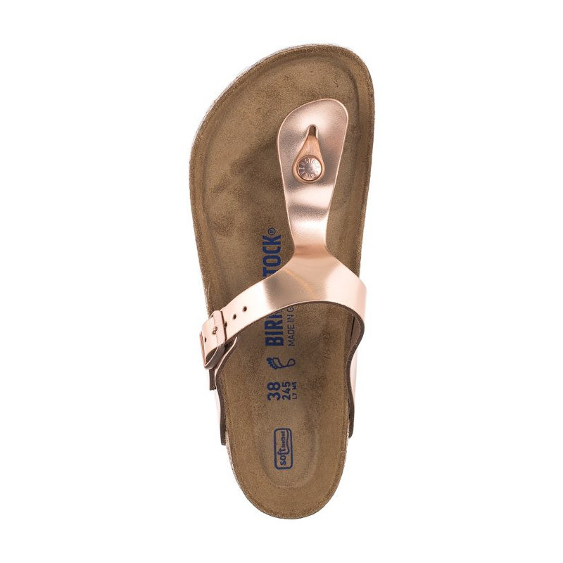 Birkenstock Gizeh BS Metallic Copper 1005048 (BK189-a) šlepetės