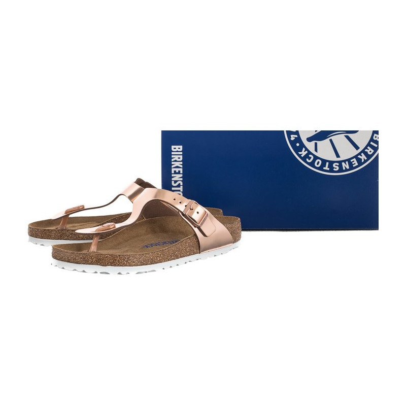 Birkenstock Gizeh BS Metallic Copper 1005048 (BK189-a) šlepetės