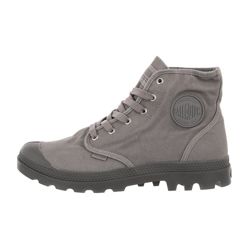 Palladium Pampa Hi Gray Flannel 02352-071-M (PA23-m) batai