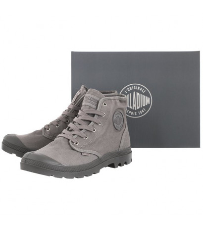 Palladium Pampa Hi Gray Flannel 02352-071-M (PA23-m) batai