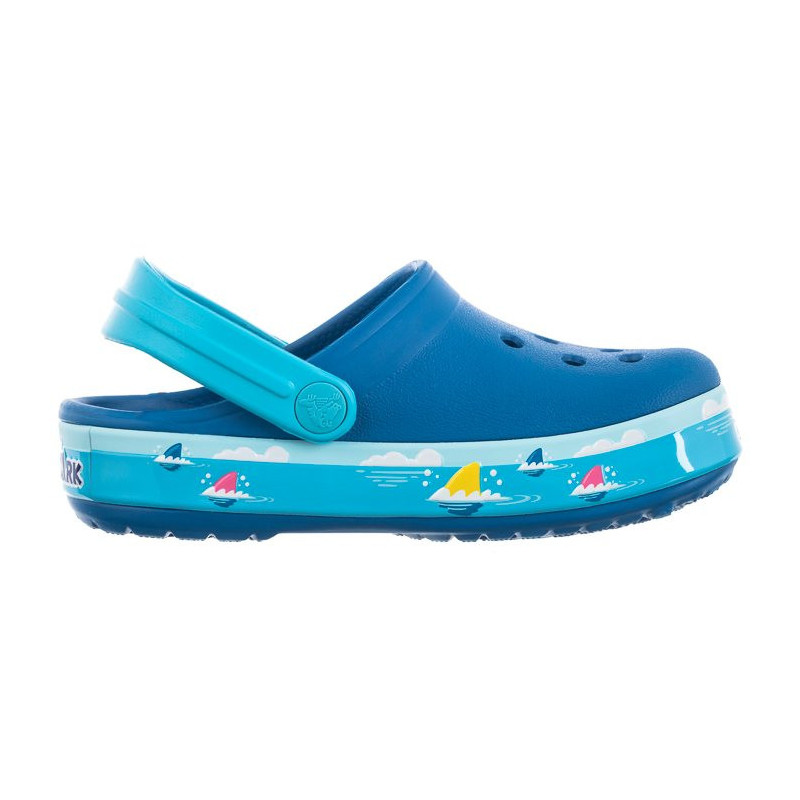 Crocs Fl Baby Shark Band Clog T Bright Cobalt 207066-4JL (CR243-a) šlepetės