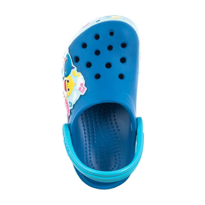 Crocs Fl Baby Shark Band Clog T Bright Cobalt 207066-4JL (CR243-a) čības