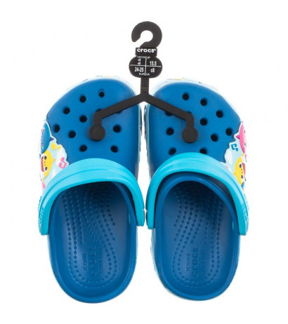 Crocs Fl Baby Shark Band Clog T Bright Cobalt 207066-4JL (CR243-a) čības