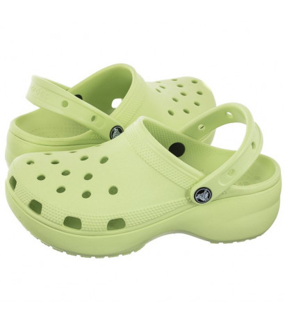 Crocs Classic Platform Clog W Celery 206750-335 (CR211-b) Moteriški batai/šlepetės