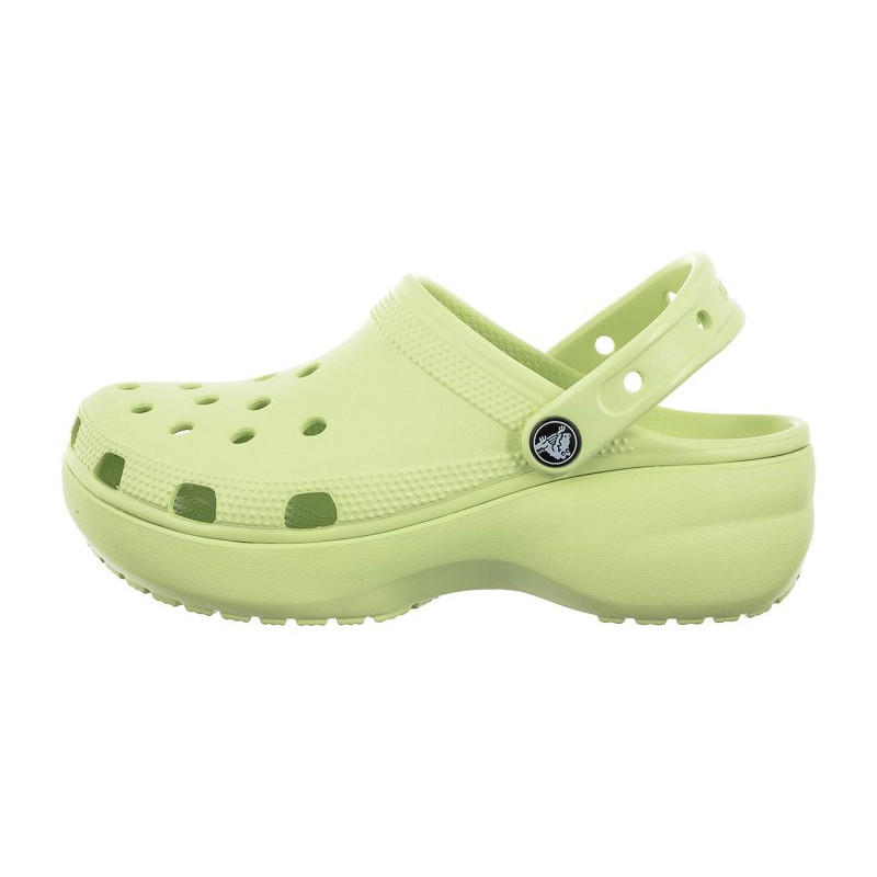 Crocs Classic Platform Clog W Celery 206750-335 (CR211-b) Women's Shoes/Flip Flops