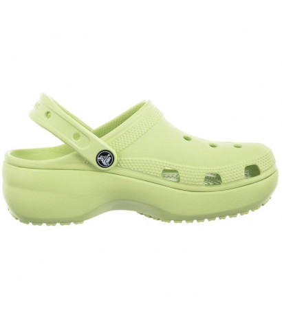 Crocs Classic Platform Clog W Celery 206750-335 (CR211-b) Women's Shoes/Flip Flops