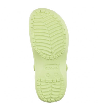 Crocs Classic Platform Clog W Celery 206750-335 (CR211-b) Women's Shoes/Flip Flops