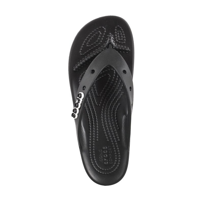 Crocs Classic Platform Flip W Black 207714-001 (CR238-a) flip flops