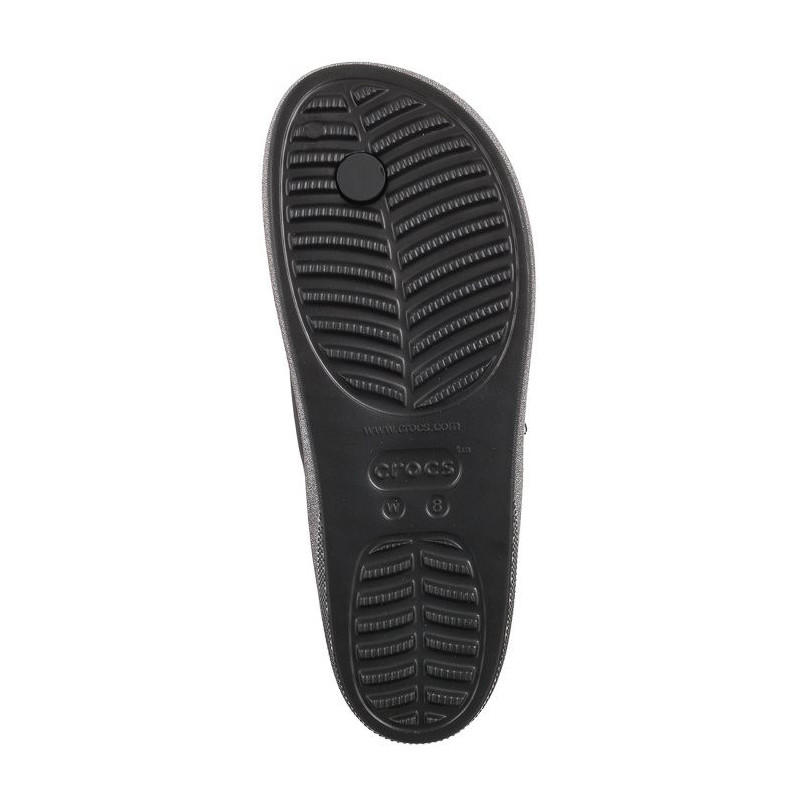 Crocs Classic Platform Flip W Black 207714-001 (CR238-a) flip flops