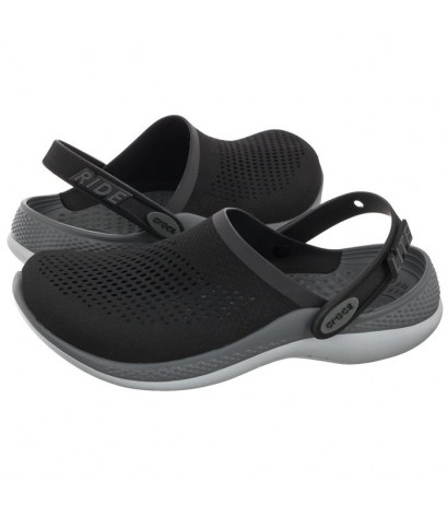 Crocs Literide 360 Clog Black/Slate Grey 206708-0DD (CR253-a) Moteriški batai/šlepetės