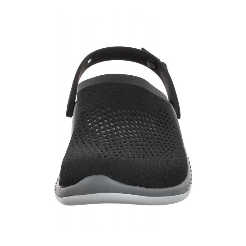 Crocs Literide 360 Clog Black/Slate Grey 206708-0DD (CR253-a) Sieviešu apavi/Flip Flops