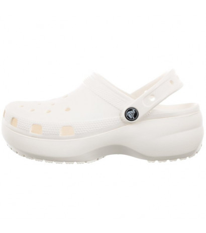 Crocs Classic Platform Clog W White 206750-100 (CR211-c) Moteriški batai/šlepetės