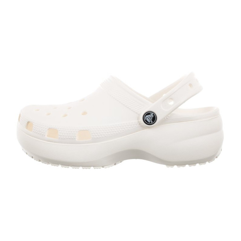 Crocs Classic Platform Clog W White 206750-100 (CR211-c) Moteriški batai/šlepetės