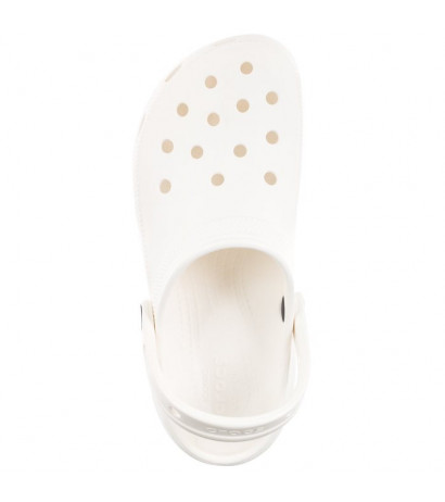 Crocs Classic Platform Clog W White 206750-100 (CR211-c) Moteriški batai/šlepetės