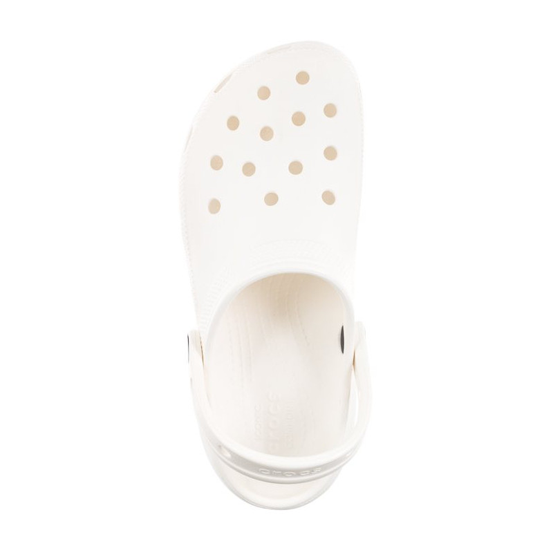 Crocs Classic Platform Clog W White 206750-100 (CR211-c) Moteriški batai/šlepetės