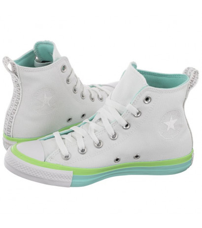 Converse CT All Star Hi White/Light Dew/Lime Rave A00543C (CO568-a) kingad