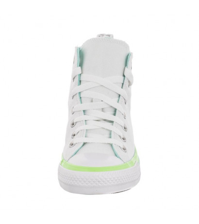 Converse CT All Star Hi White/Light Dew/Lime Rave A00543C (CO568-a) bateliai