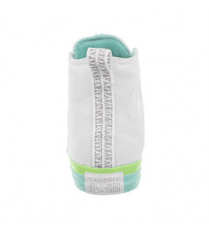 Converse CT All Star Hi White/Light Dew/Lime Rave A00543C (CO568-a) bateliai