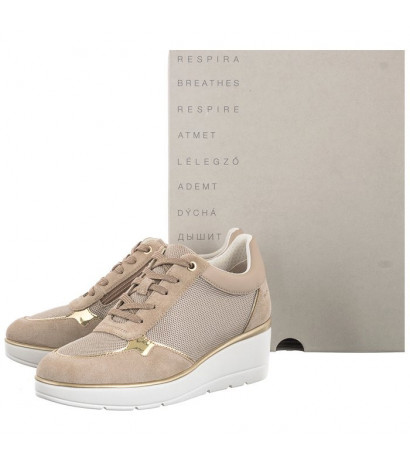 Geox D Ilde A Lt Taupe/Beige D25RAA 01422 CH65A (GE24-a) sportiniai bateliai