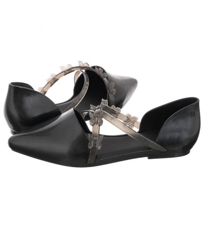 Melissa Pointy Stripe Fly AD 33638/AB955 Black (ML259-a) sandaalid