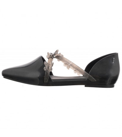 Melissa Pointy Stripe Fly AD 33638/AB955 Black (ML259-a) sandalai